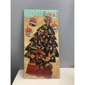 Blue Q Instant Christmas Tree – Stand-Alone Cardboard Pop Culture Tree Vintage
